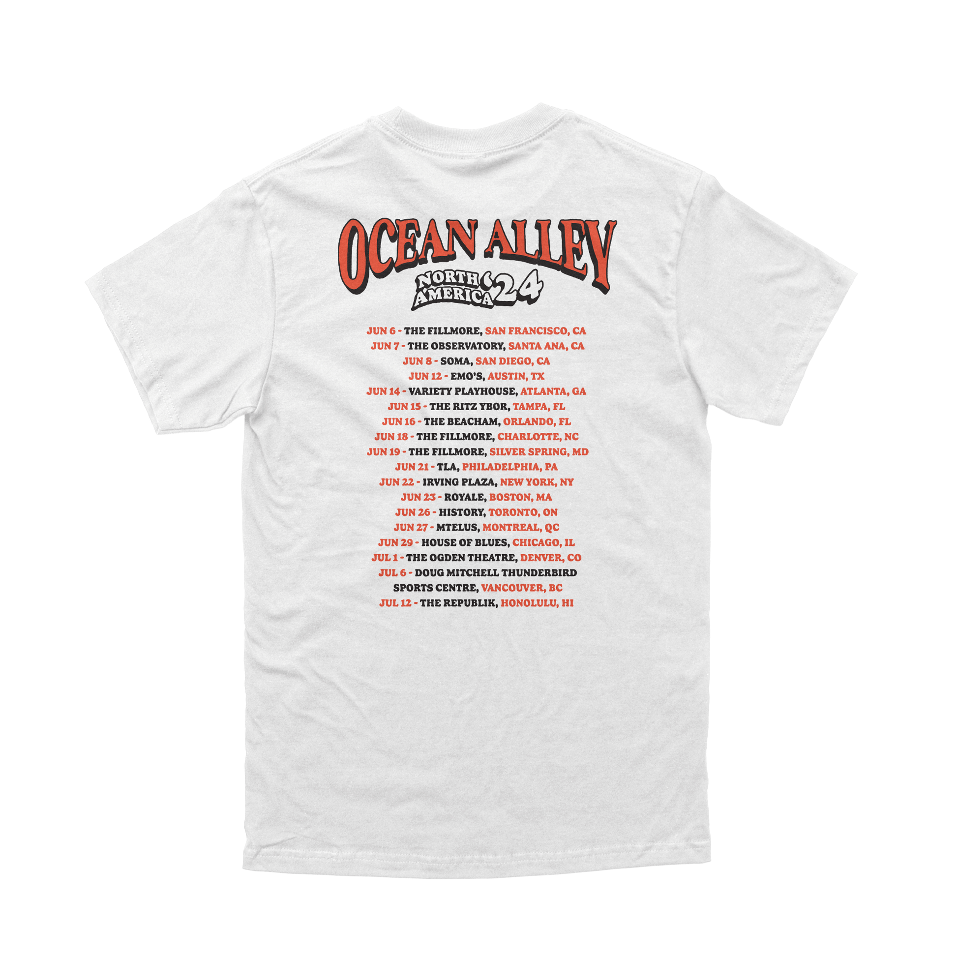 White Tour Tee