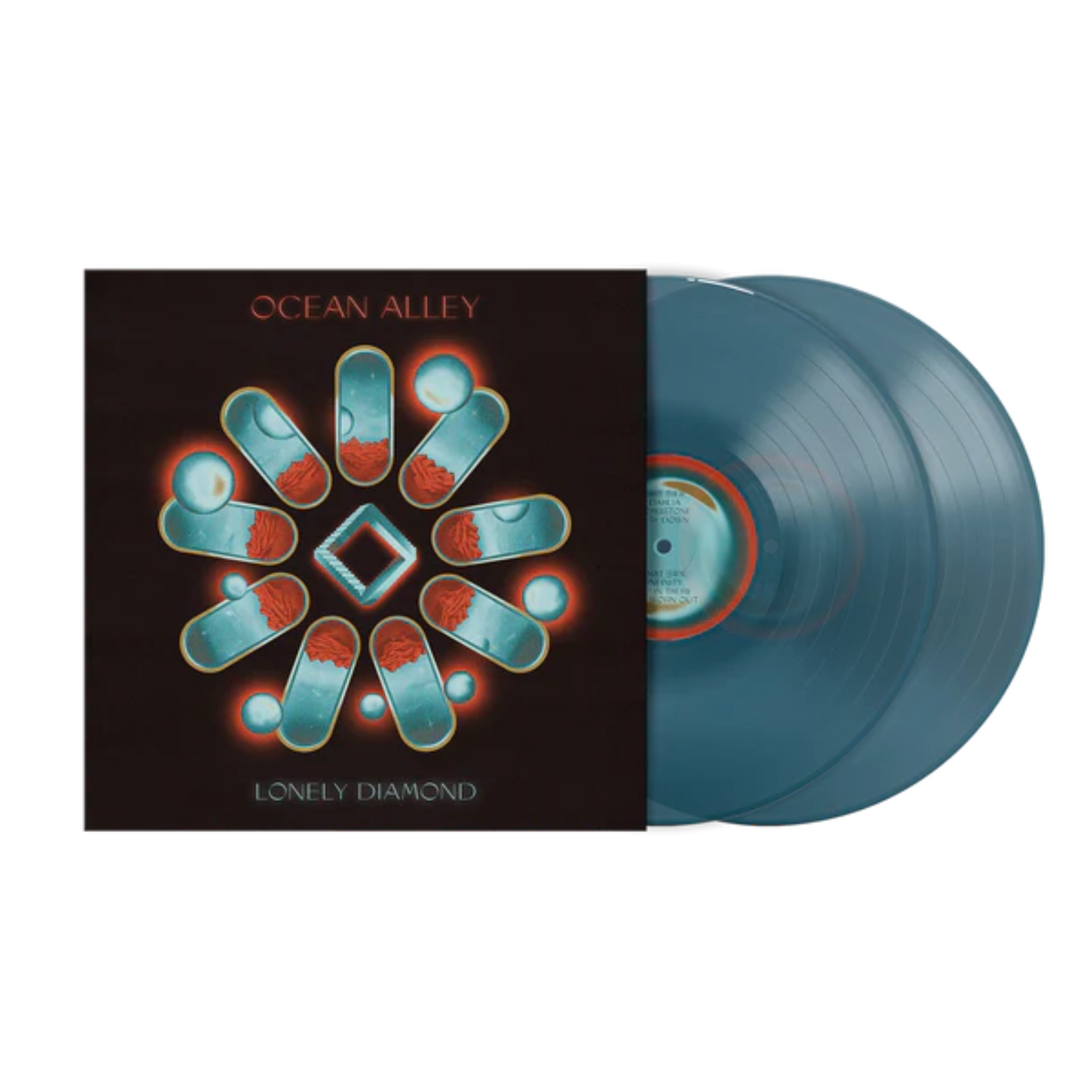 Lonely Diamond 12" 2XLP Vinyl – Signed (Transparent Blue)