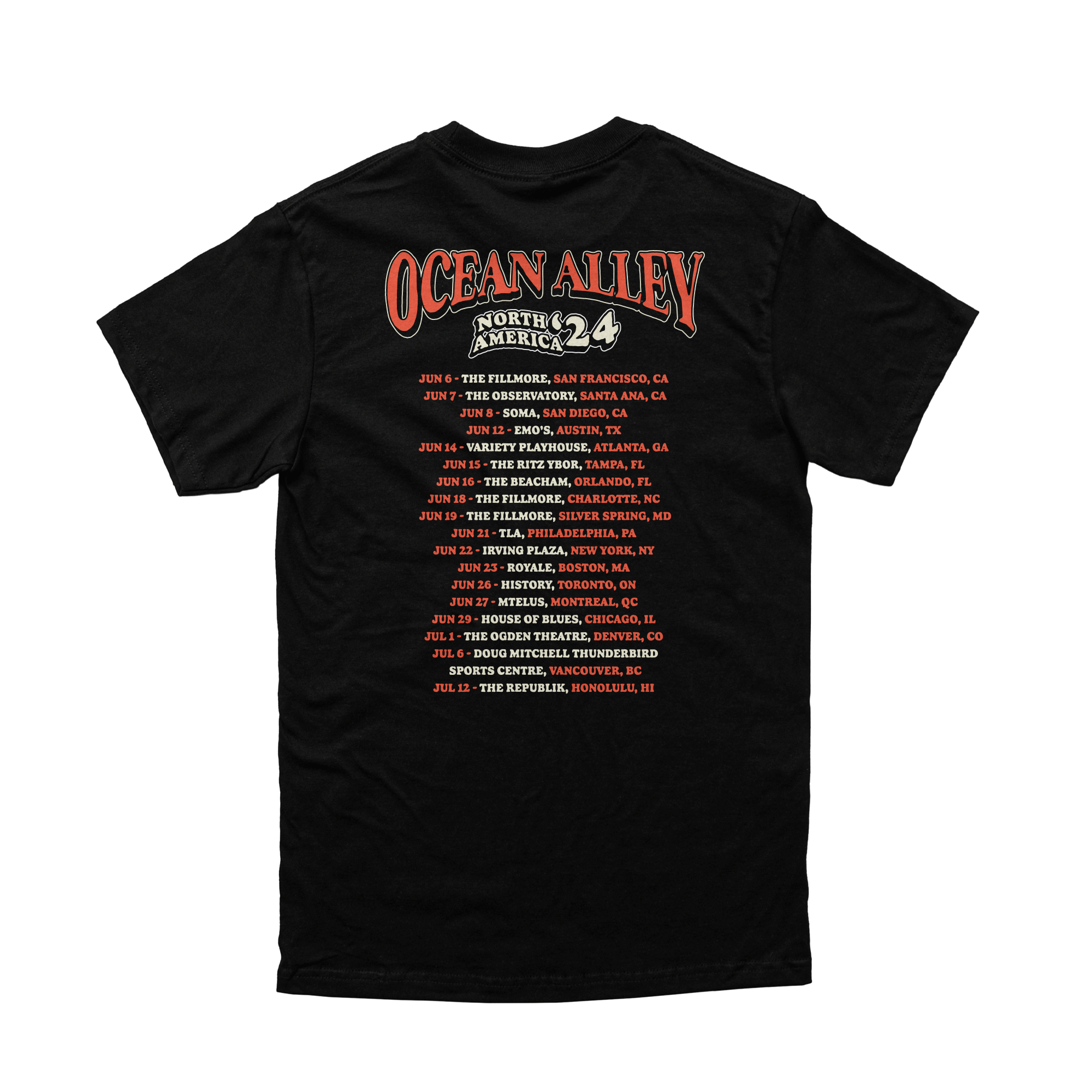 2024 Tour Tee (Black)