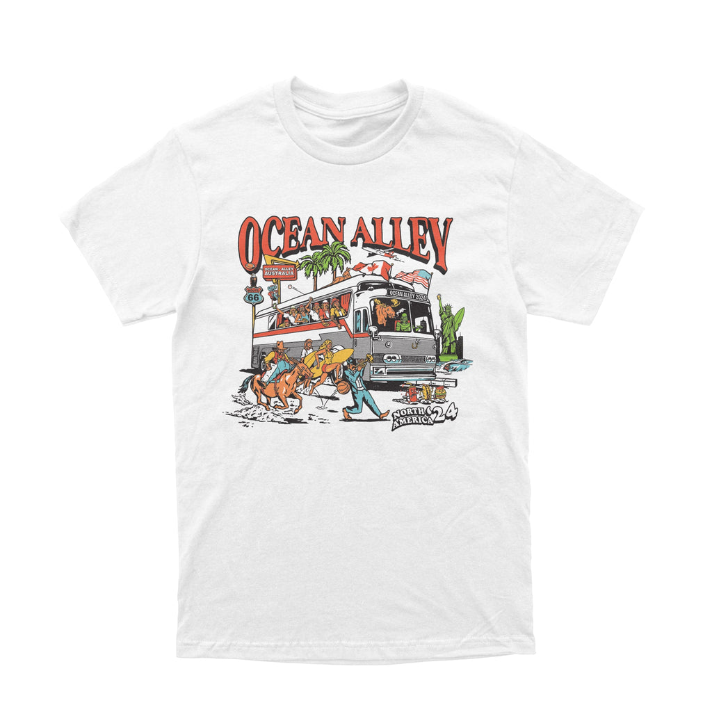 White Tour Tee