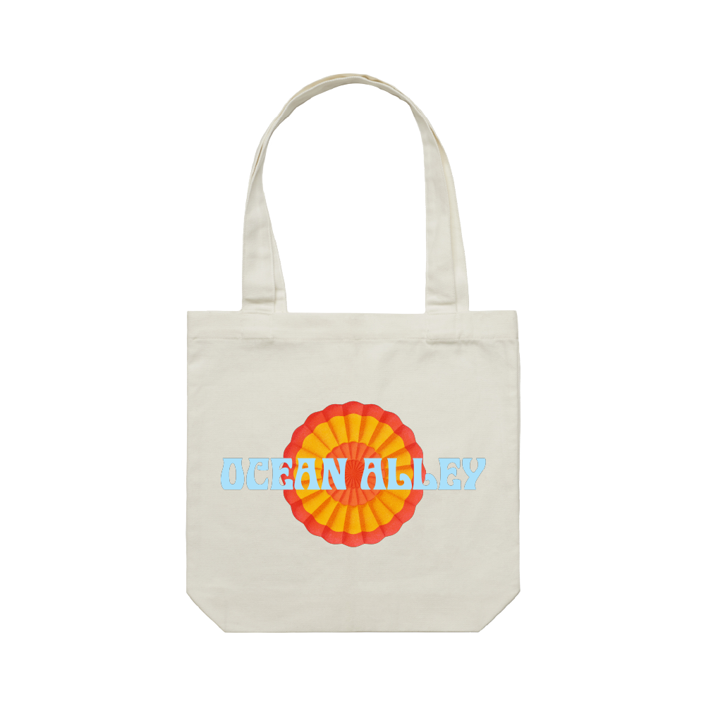 Ocean Alley / Love Balloon Natural Tote