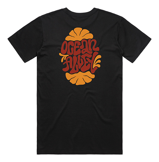 Cracked Egg Black T-Shirt