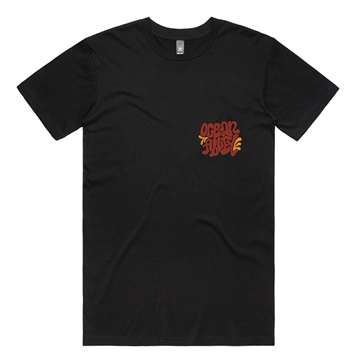 Cracked Egg Black T-Shirt