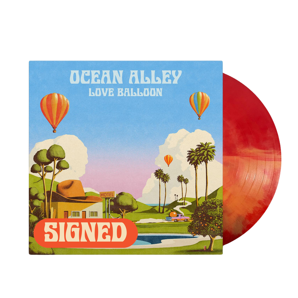 Love Balloon 12” 180g Vinyl (Red & Yellow Marbled) - Signed